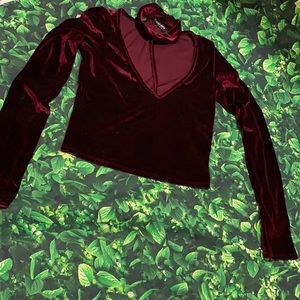Fashion Nova VELVET TOP